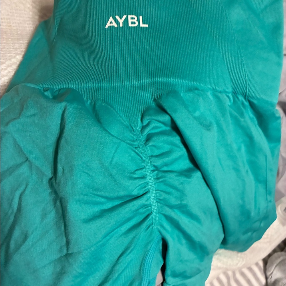 AYBL Empower Vibrant Teal Active shorts